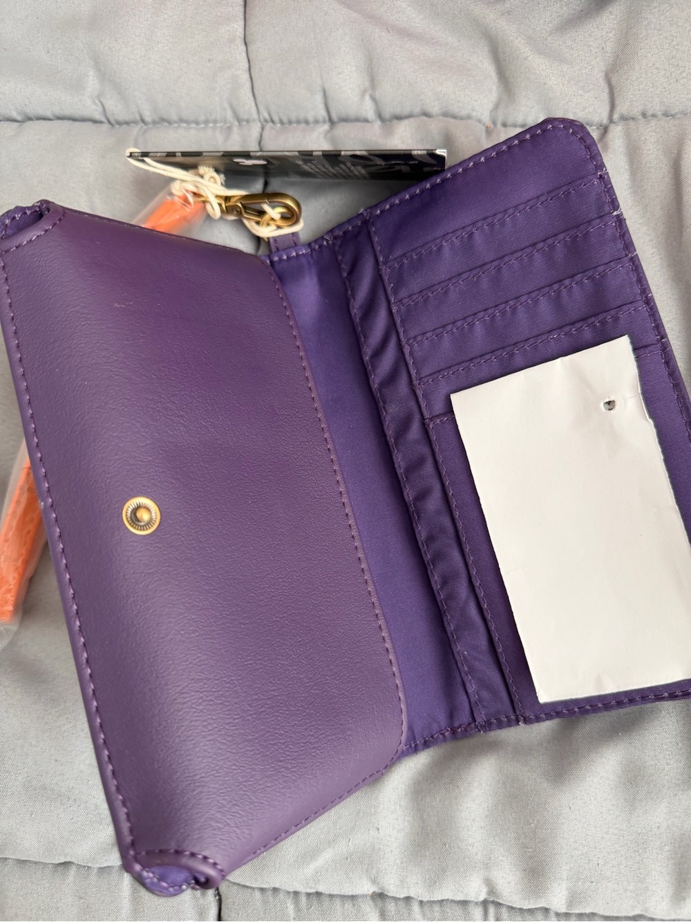 Loungefly Purple Halloween Disney Character Backpack and Wallet Set - Picture 9 of 10